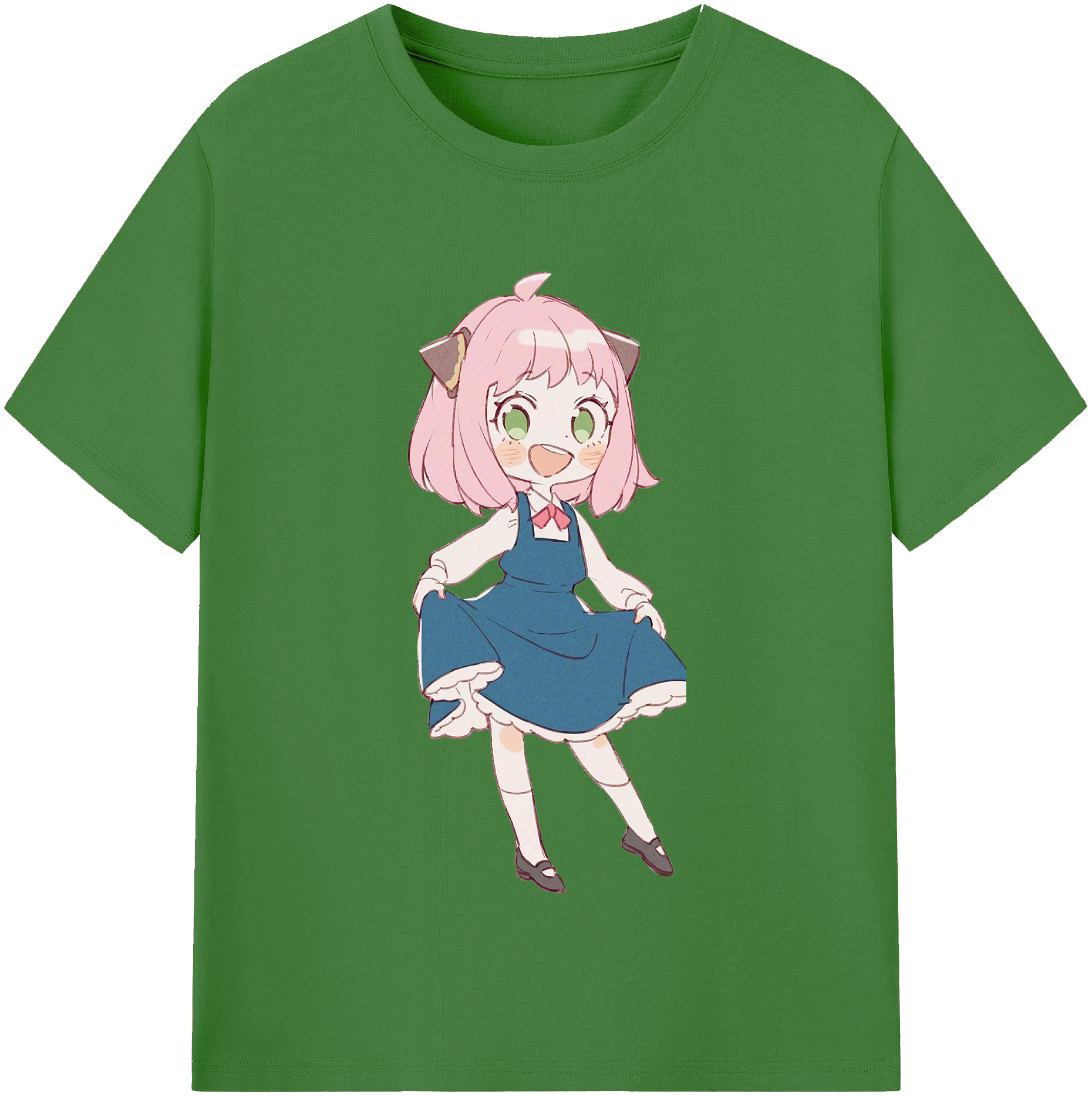 （画像用） SPY×FAMILY间谍家家酒 レディースカジュアルプリントTシャツ（綿100％）